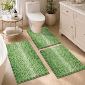 Bathroom Rugs Sets 3 Piece