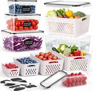 5 PCS Fruit Containers