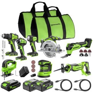 GREENWORKS 24V 8-Tool Combo