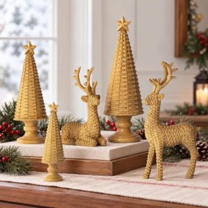 5Pcs Reindeer Christmas Decor