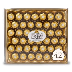 Ferrero Rocher Chocolate Candy Hazelnut Milk Chocolates