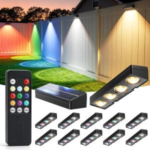 Fence Lights Solar Powered