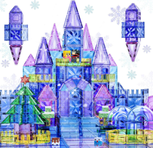 114-Piece Magnetic Tiles