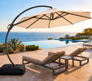 11-Foot Patio Cantilever Umbrella
