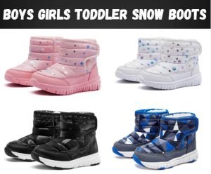 Boys Girls Toddler Snow Boots